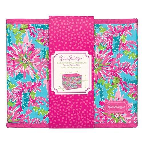 Lilly Pulitzer Large Organizational Bin - Big Flirt