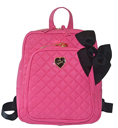 betsey johnson purse with hearts