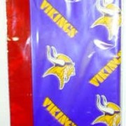 NFL Minnesota Vikings Team Logo Flat Gift Wrap Wrapping Paper 12.5 Sq. Feet